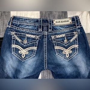 Rock revival bootcut size 25 jeans